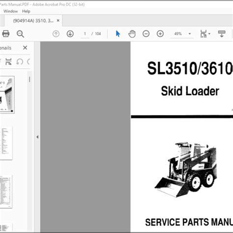 gehl sl3510 skid steer battery|gehl sl3510 parts.